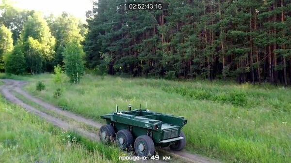 Российский робот Маркер прошел 100 км по бездорожью во время испытаний