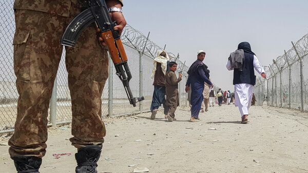 Люди на пакистано-афганской границе