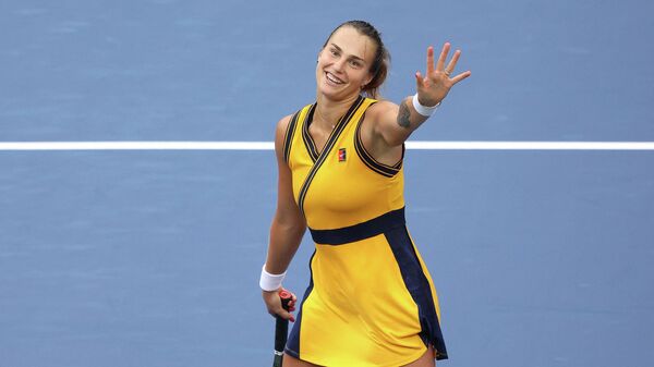 Теннисистка Арина Соболенко (Белоруссия)