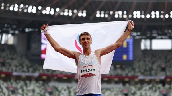 Российский спортсмен Дмитрий Сафронов на Паралимпиаде в Токио