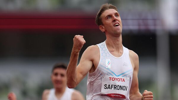 Российский спортсмен Дмитрий Сафронов на Паралимпиаде в Токио