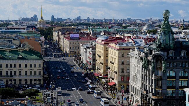 Вид на Санкт-Петербург