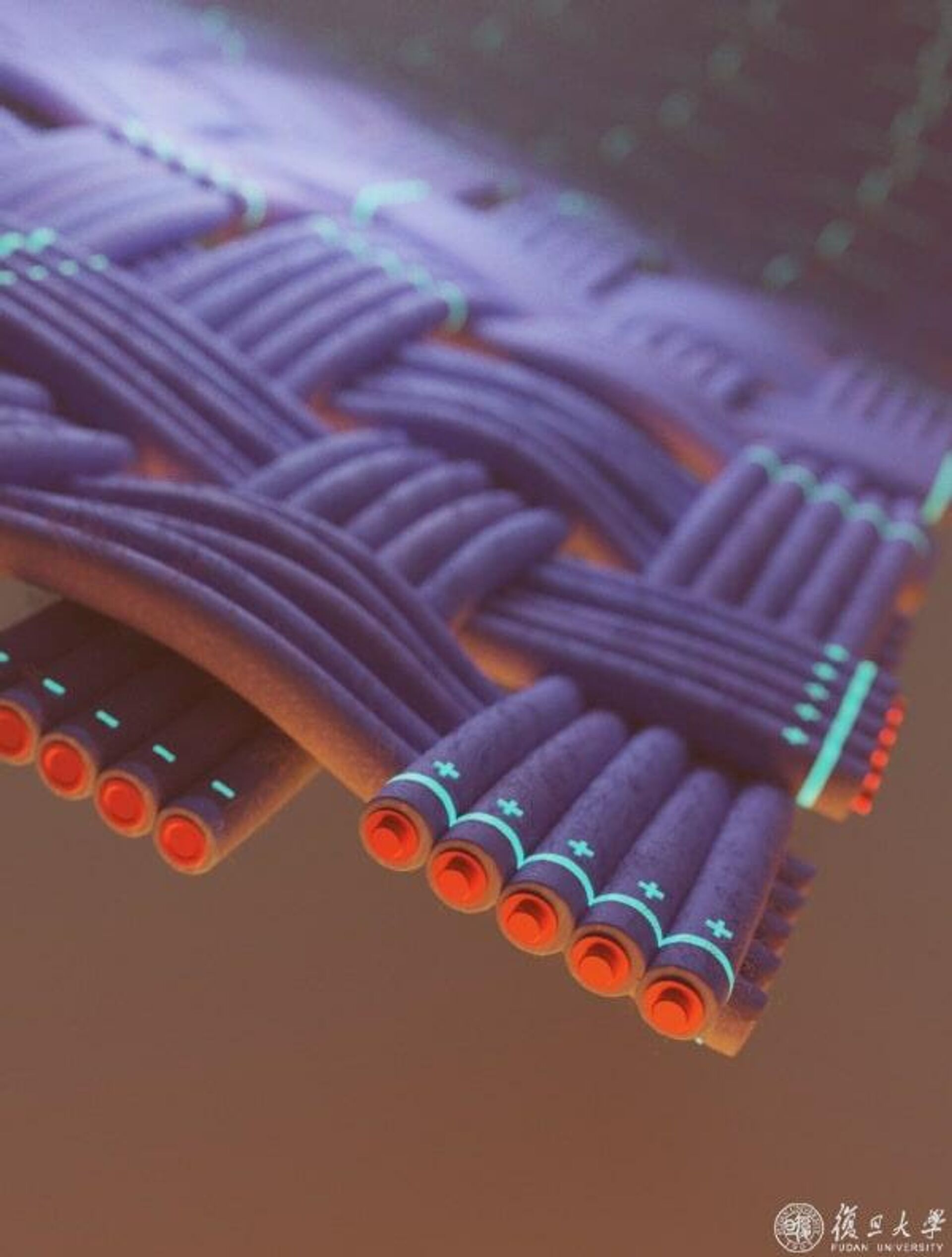 Новый волокнообразный литий-ионный аккумулятор, разработанный в шанхайском университете Фудань - РИА Новости, 1920, 13.04.2022