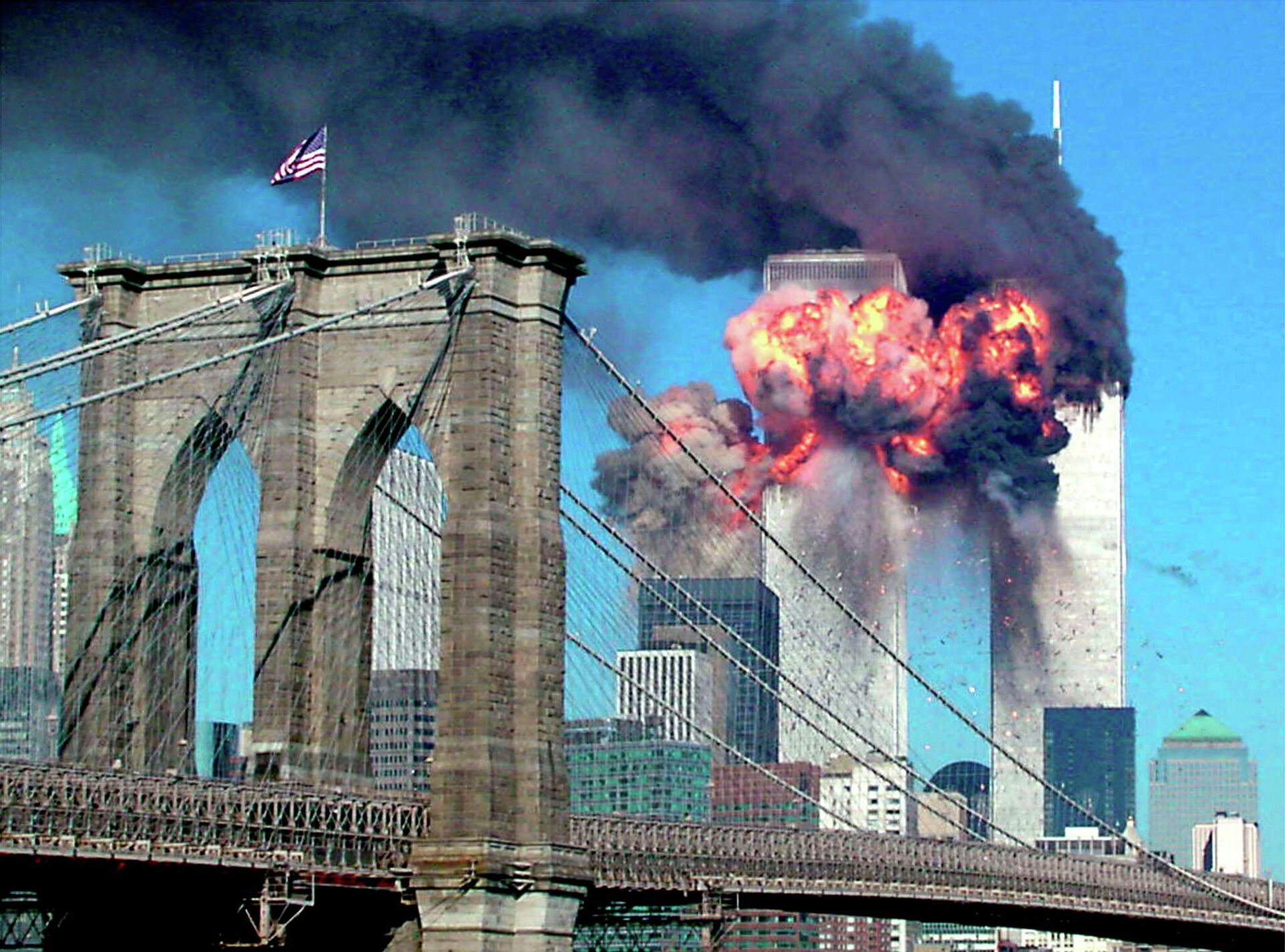 Теракт 11 сентября 2001 в Нью-Йорке - РИА Новости, 1920, 13.09.2021