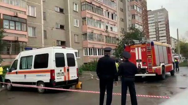 Кадры жилого дома после хлопка газа в Екатеринбурге