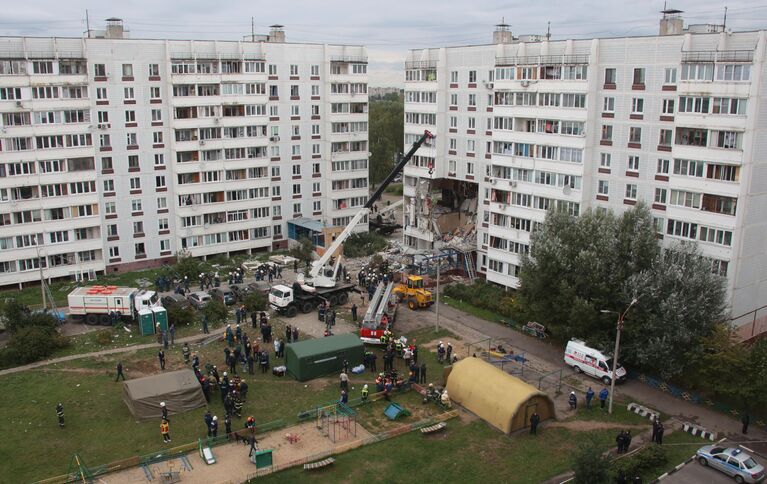 Взрыв газа в жилом доме в Ногинске