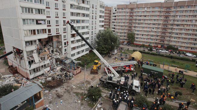 Взрыв газа в жилом доме в Ногинске