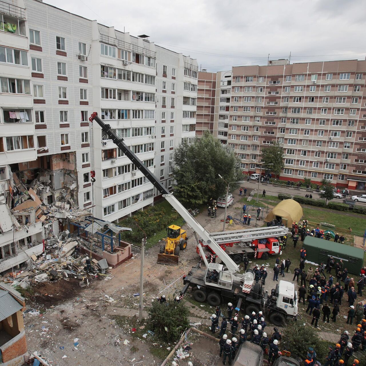 В Ногинске из-под завалов извлекли тело шестого погибшего - РИА Новости,  09.09.2021