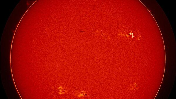 Изображение солнца, сделанное спутником Fengyun-3E