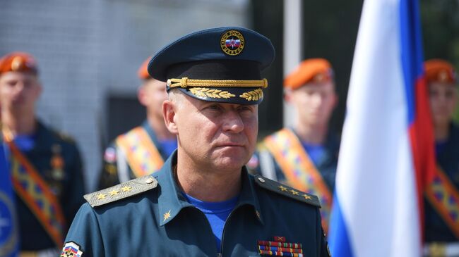 Министр по делам гражданской обороны, чрезвычайным ситуациям и ликвидации последствий стихийных бедствий Евгений Зиничев