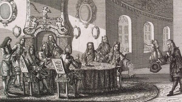 Подписание мирного договора в Ништадте 30 августа 1721 года