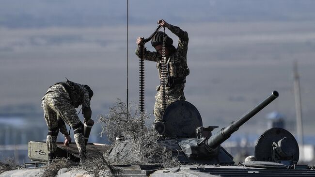 Военные учения ОДКБ