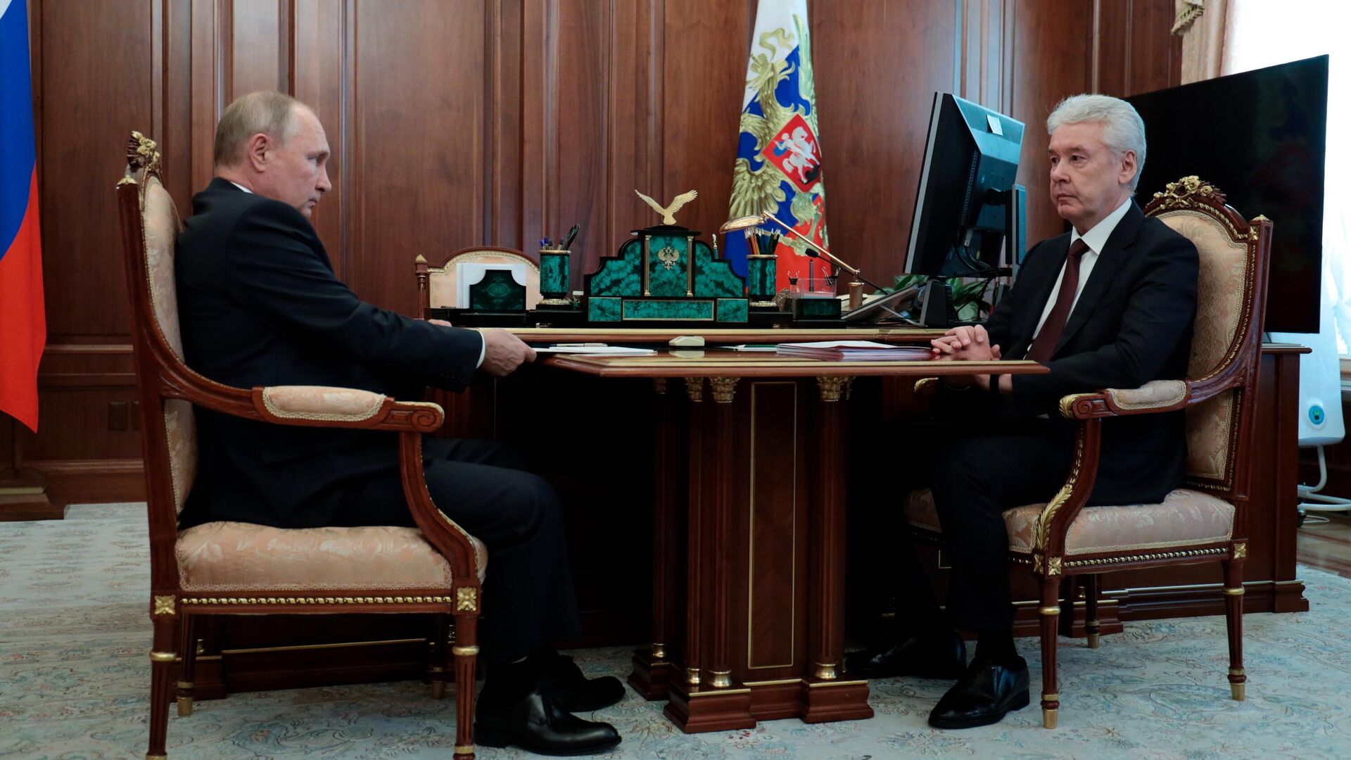 Путин проведет встречу с Собяниным
