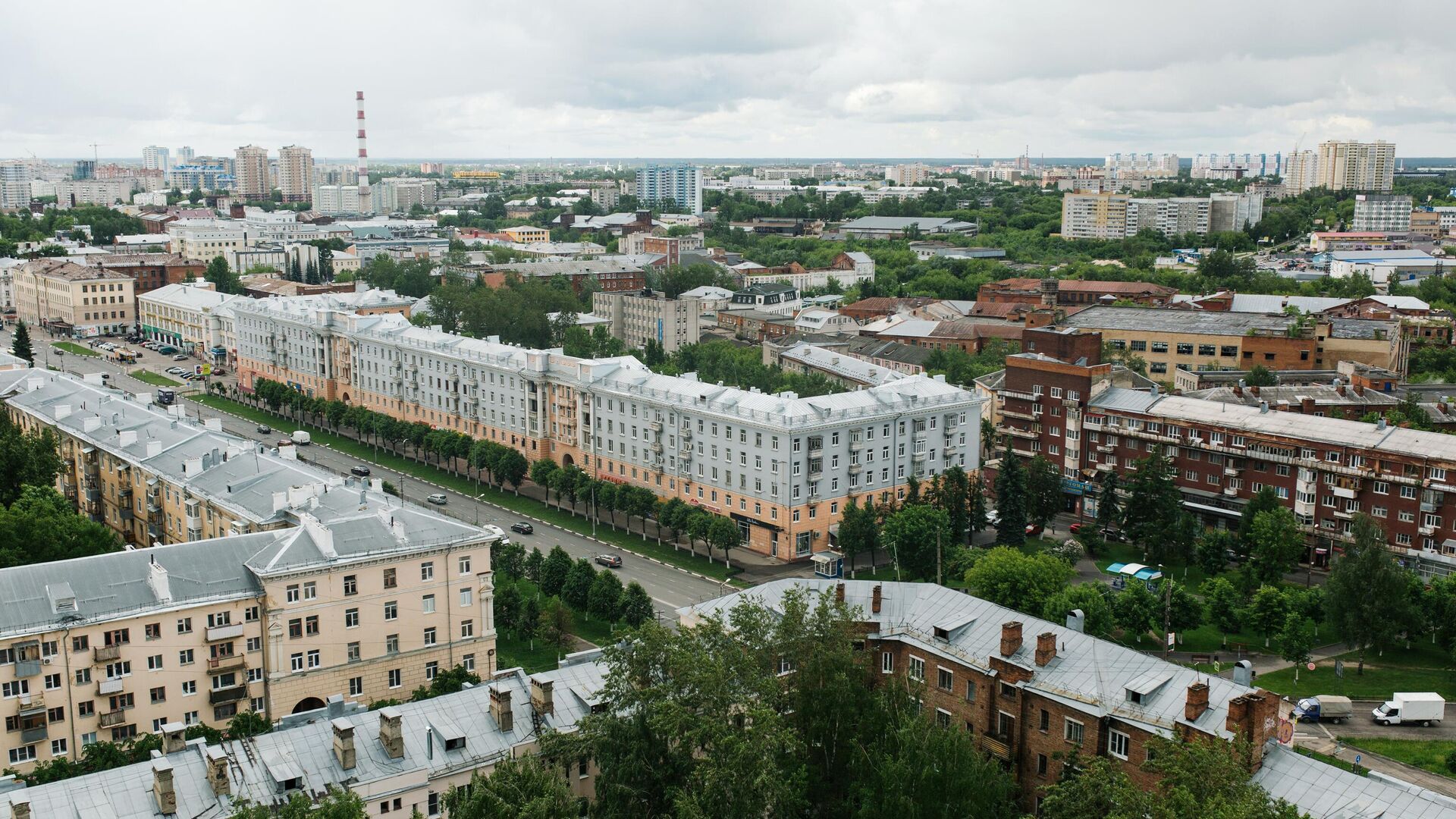 Октябрьский район в Иванове - РИА Новости, 1920, 01.06.2022