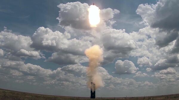 Новейшая зенитная ракетная система С-500 на полигоне Капустин Яр
