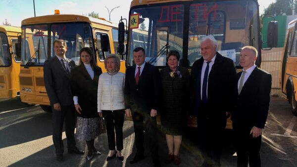 Обновление парка школьных автобусов в Тамбовской области