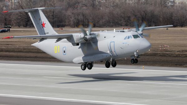 Новый российский военно-транспортный самолет Ил-112В