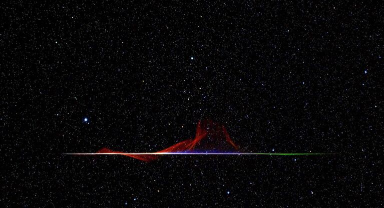 Работа фотографа из США Frank Kuszaj A Colourful Quadrantid Meteor, победившая в категории Планеты, кометы и астероиды в фотоконкурсе Astronomy Photographer of the Year 13