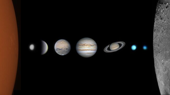 Работа фотографа из Китая Zhipu Wang Family Photo of the Solar System, победившая в Молодежной категории в фотоконкурсе Astronomy Photographer of the Year 13