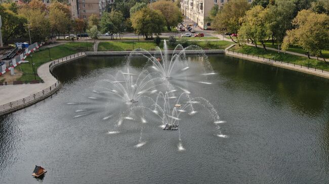 Парк на севере Москвы