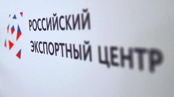 Логотип АО Российский экспортный центр