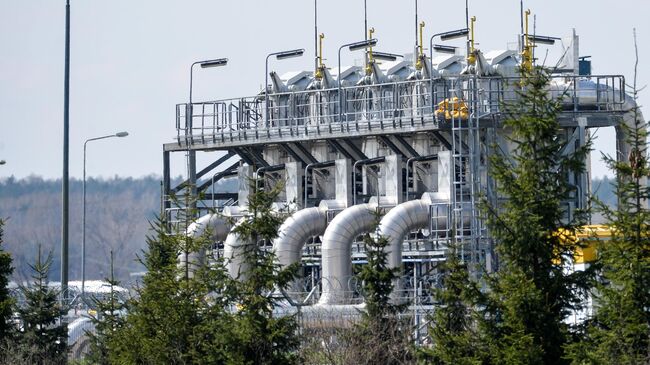 Объект газопровода Ямал — Европа в Польше