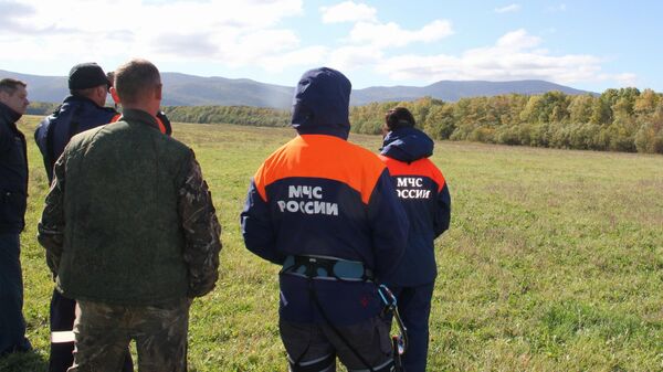 Операция по поиску места крушения самолета Ан-26 в Хабаровском крае