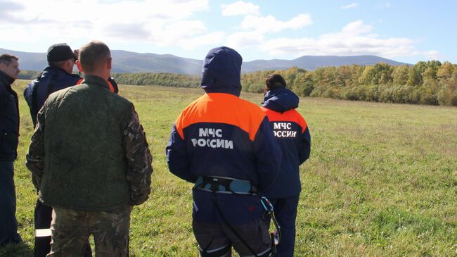 Операция по поиску места крушения самолета Ан-26 в Хабаровском крае