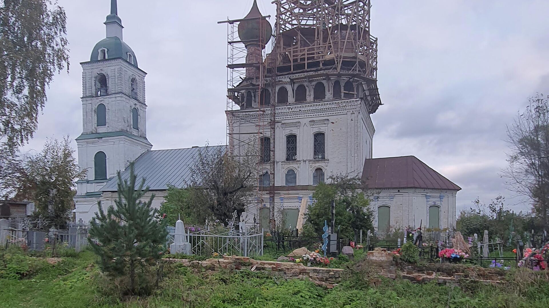 Троицкий храм в селе Новое Ярославской области - РИА Новости, 1920, 23.05.2022