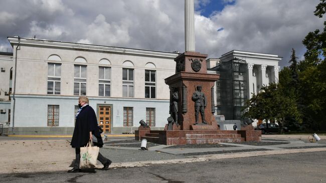 Здание Совета министров Республики Крым в Симферополе