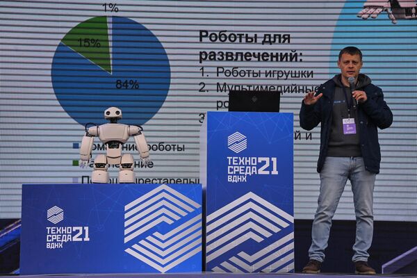 На всероссийском фестивале технических достижений Техносреда на ВДНХ в Москве