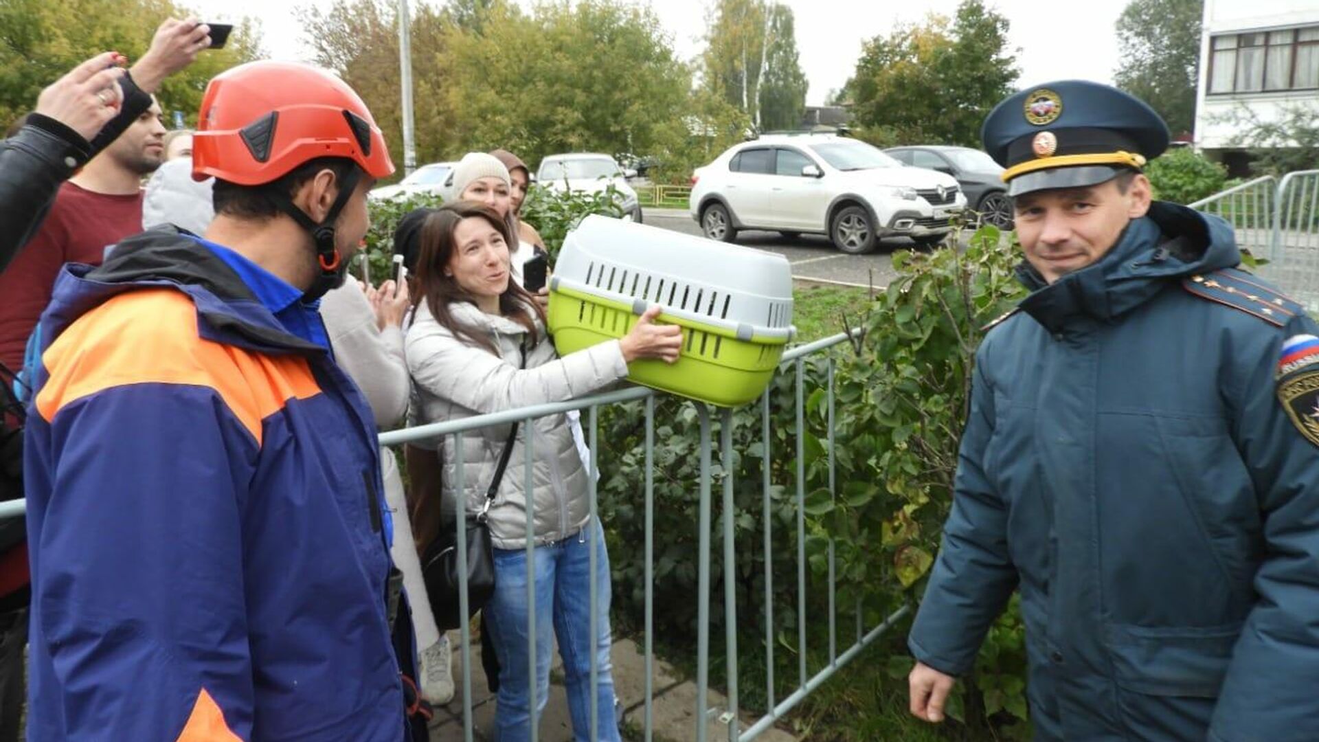 Спасатели нашли в разрушенном доме в Ногинске трех кошек - РИА Новости,  27.09.2021