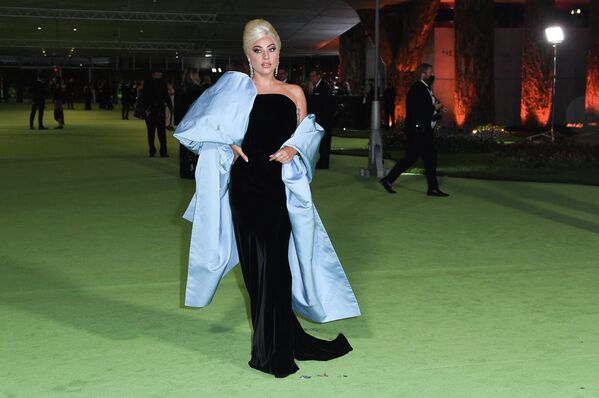 Леди Гага на церемонии открытия Музея Американской киноакадемии