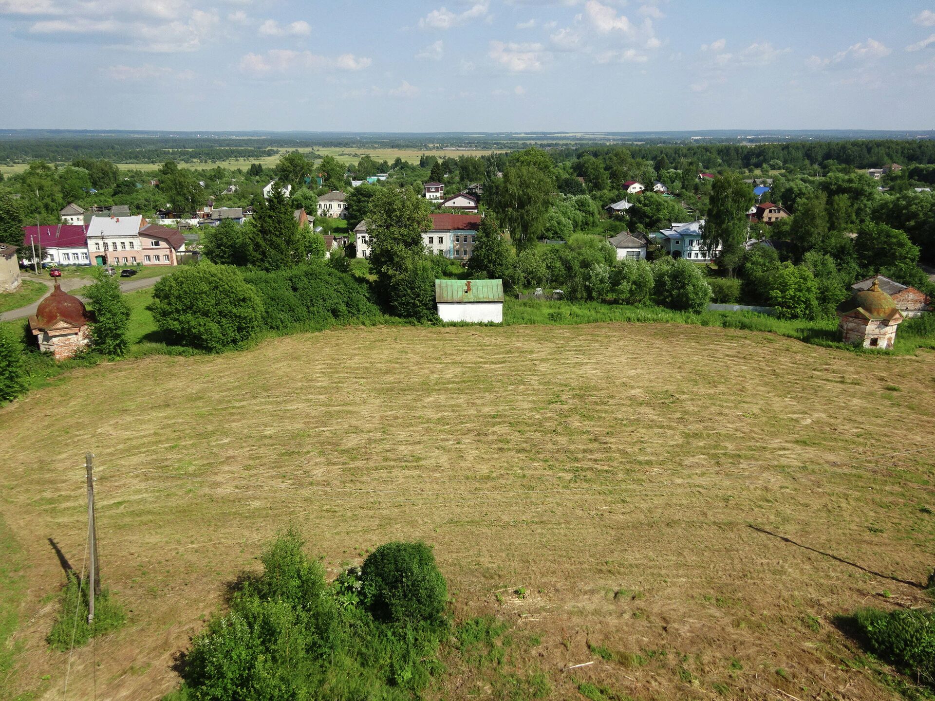 Село Великое, вид с колокольни - РИА Новости, 1920, 02.09.2022