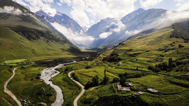 В горах Северной Осетии заблудилась группа из 12 туристов
