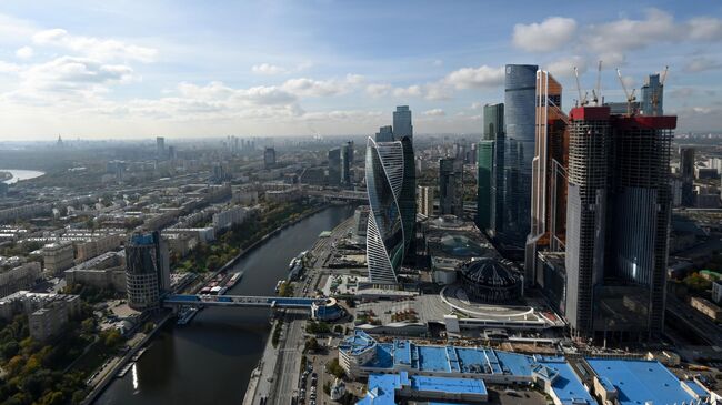 Вид на деловой центр Москва-Сити. Архивное фото