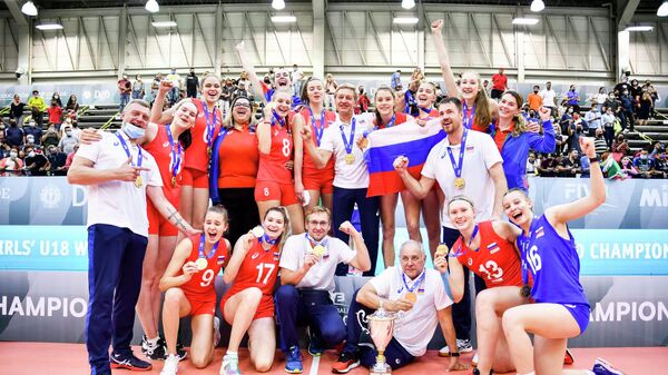 Волейболистки юношеской сборной России (до 18 лет)