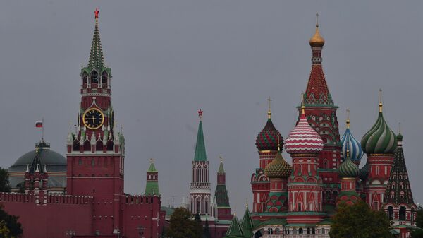 Московский Кремль и Покровский собор