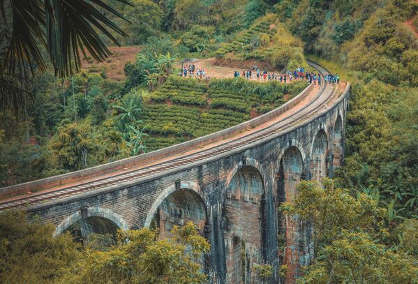 Девятиарочный мост в Элле, Шри-Ланка