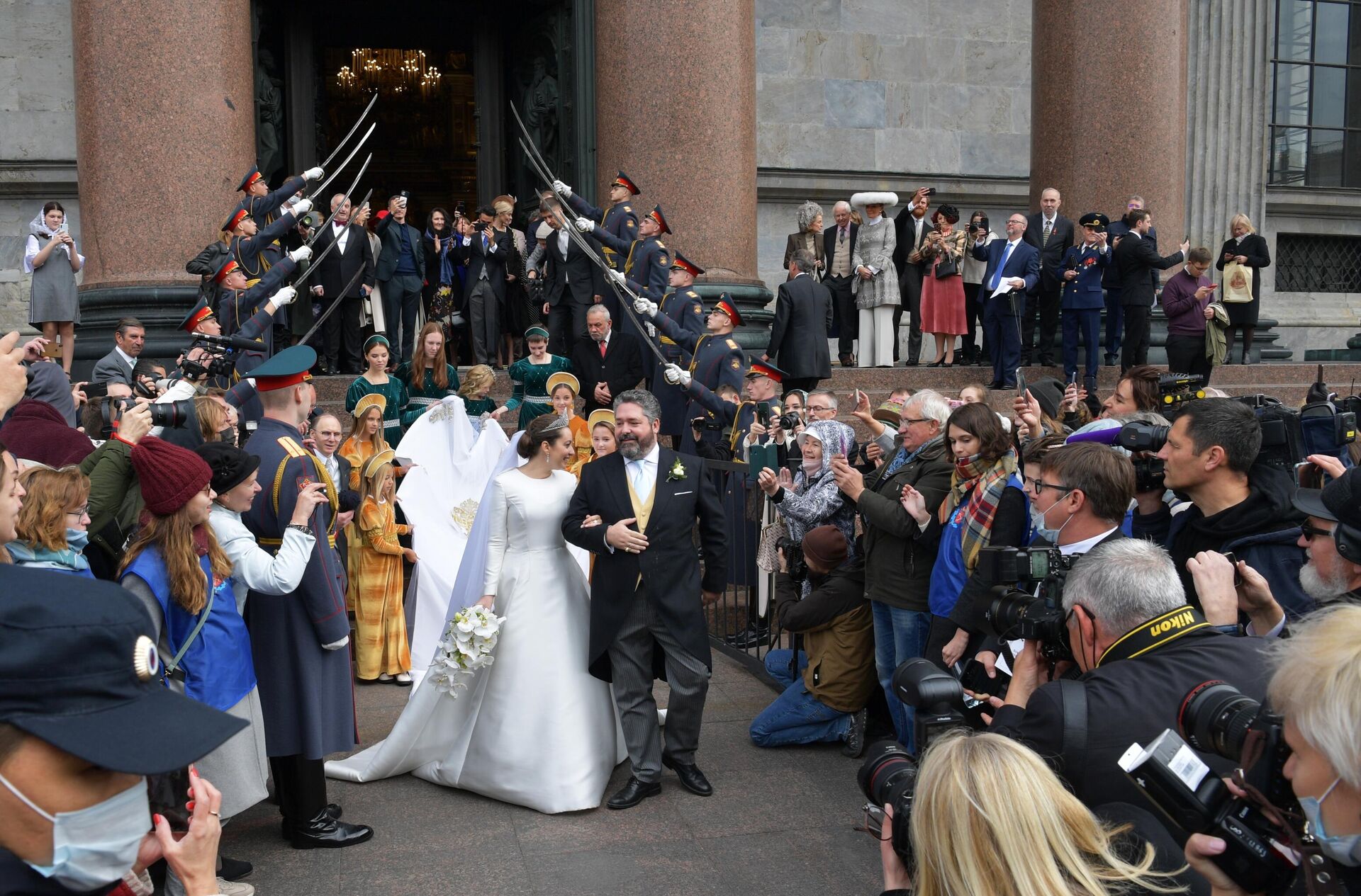 Венчание Романовых в Питере 2021
