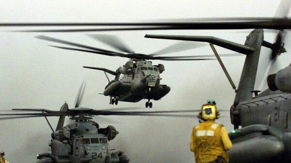 Вертолеты морской пехоты США CH-53