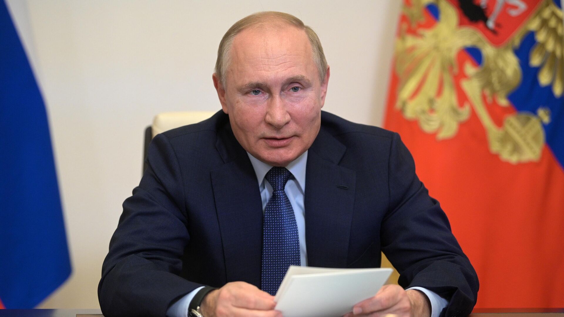 Путин оценил показатели сбора урожая в России