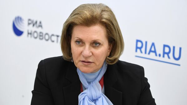 Руководитель Роспотребнадзора - главный государственный санитарный врач России Анна Попова