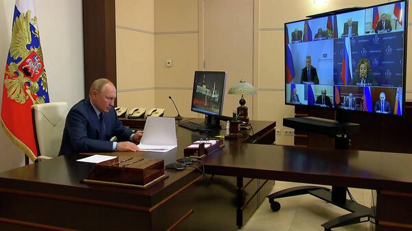Не беспокойтесь, все нормально – Путин о своем кашле на совещании по АПК