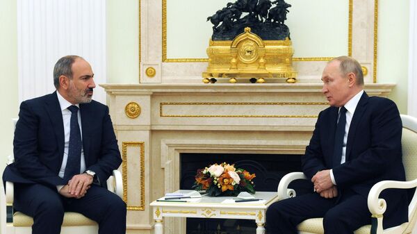LIVE: Переговоры Владимира Путина с Николом Пашиняном