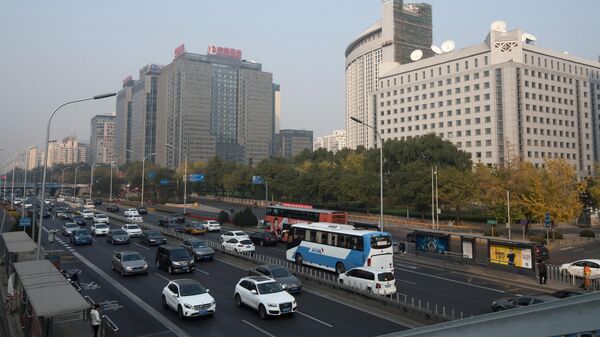 Автомобильное движение в Пекине