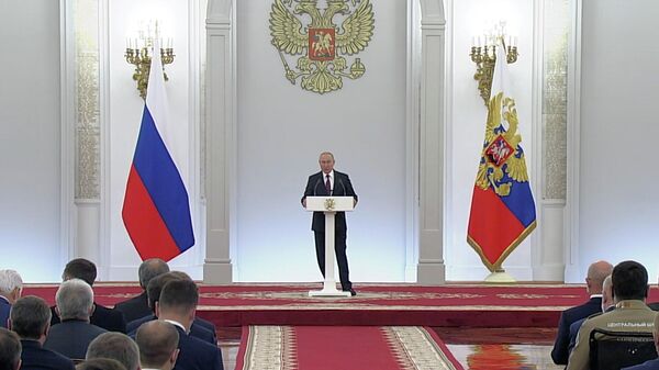Путин назвал три приоритета бюджета РФ на встрече с депутатами Госдумы нового созыва