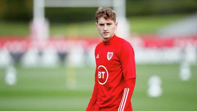 FILE PHOTO: Soccer Football - Wales Training - The Vale Resort, Hensol, Wales, Britain - September 5, 2020   Wales' David Brooks during training   Action Images via Reuters/Andrew Boyers/File Photo