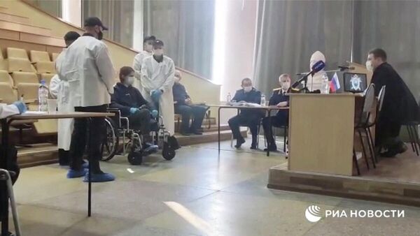 Выездное заседание суда по делу Тимура Бекмансурова в Пермской краевой больнице