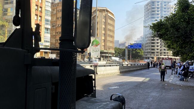 В Бейруте атаковали территорию здания совета движения 